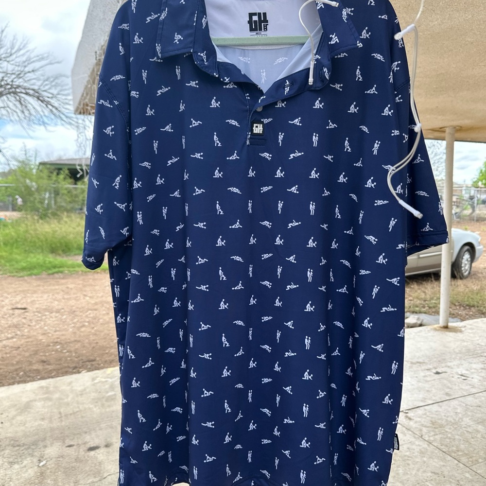 Navy Blue Men's Shirt
